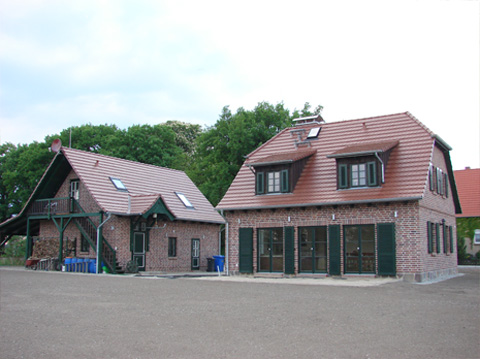 Ferienhaus mit Garage